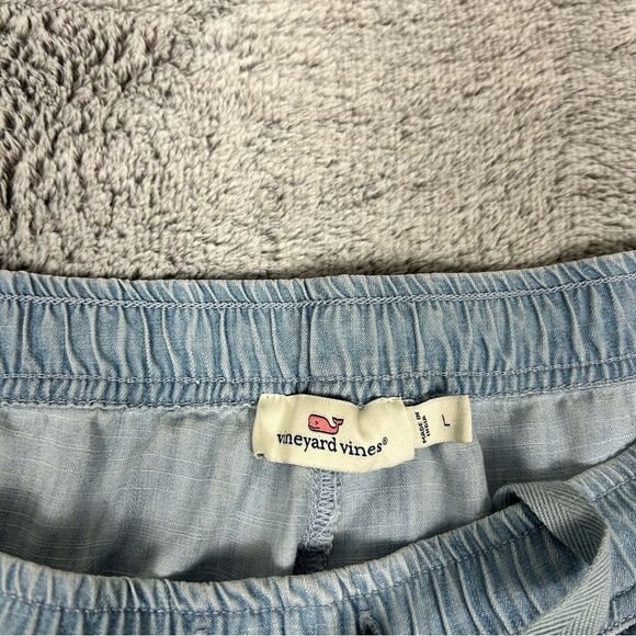 EUC Vineyard Vines Chambray Joggers - Jake Blue - Size large - Picture 9 of 9